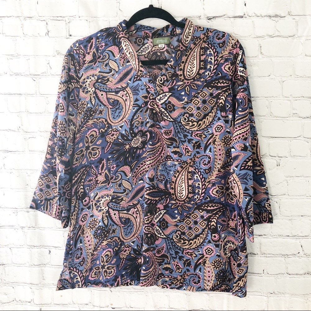 ❤️ Lakhay’s Collection Paisley Top S/M